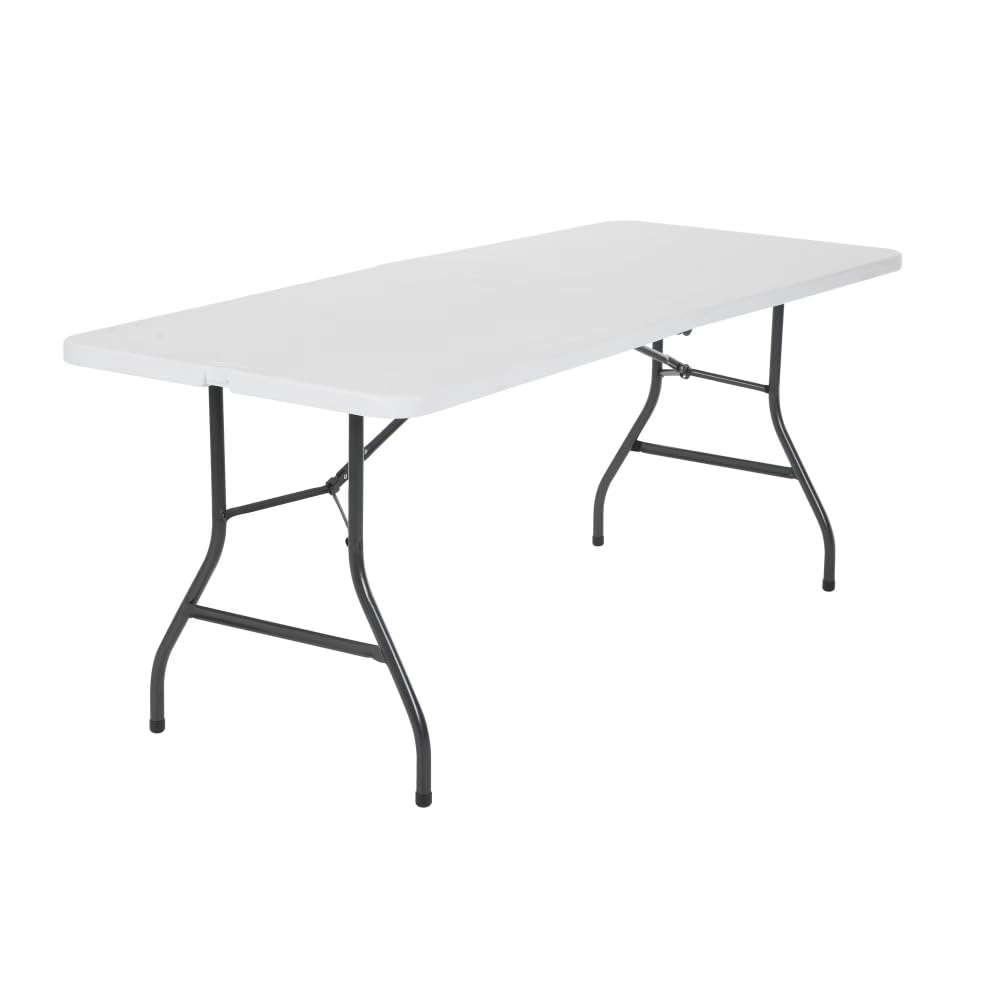 6 Foot Folding Table White Speckle K159773