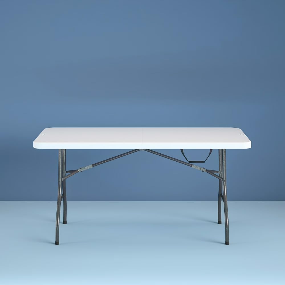 6 Foot Folding Table White Speckle K159773