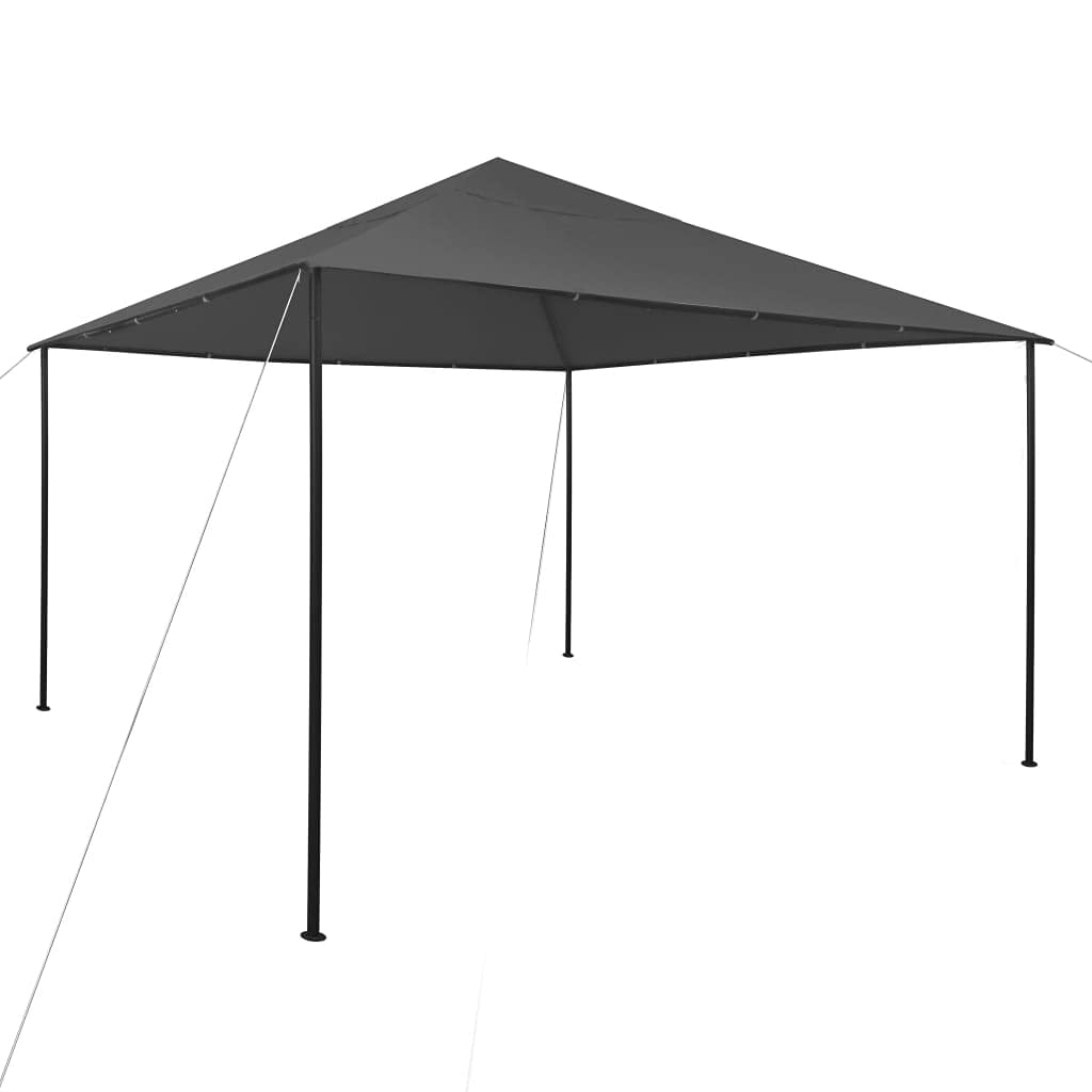 Gazebo 157.5"x157.5"x106.3" Anthracite U70803