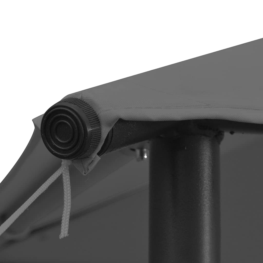 Gazebo 157.5"x157.5"x106.3" Anthracite U70803