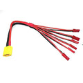 XT60 Male to 6X JST Male Power Cable F773889