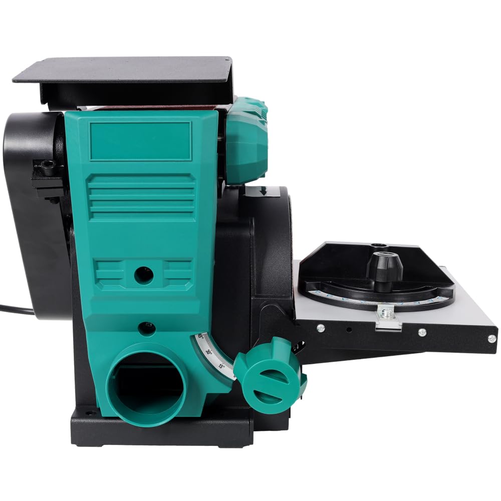 Benchtop Belt and Disc Sander, 120V/60Hz, 4x36 in. Belt & 6 in. Disc, Green W596394