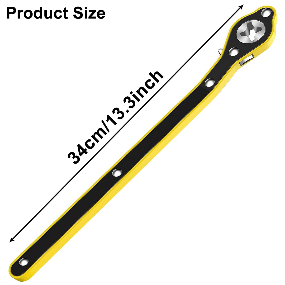 Car Jack Ratchet Wrench Scissor Jack Adapter Tool M7210