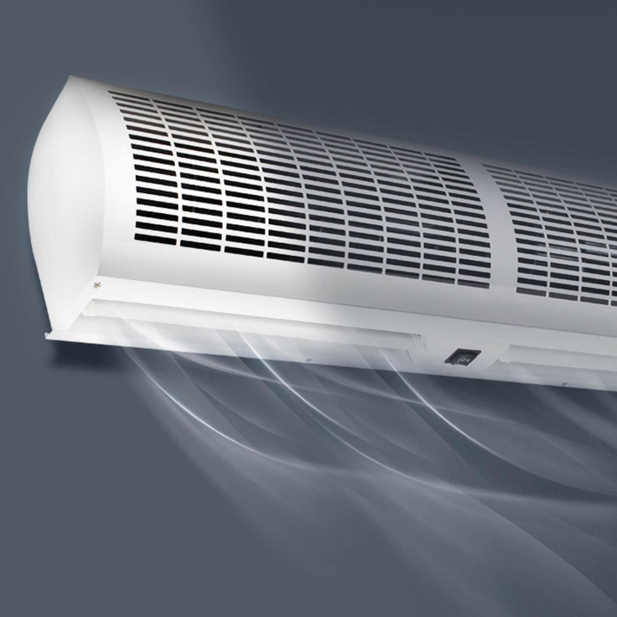 Wall-mounted Air Curtain with Remote Control 90cm D4448