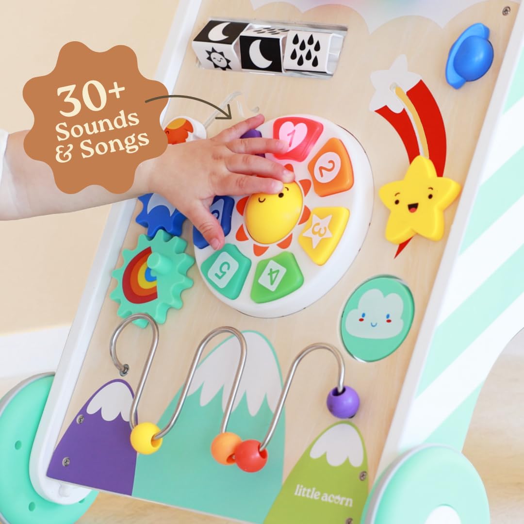 Wooden Baby Walker with Music & Lights B3632