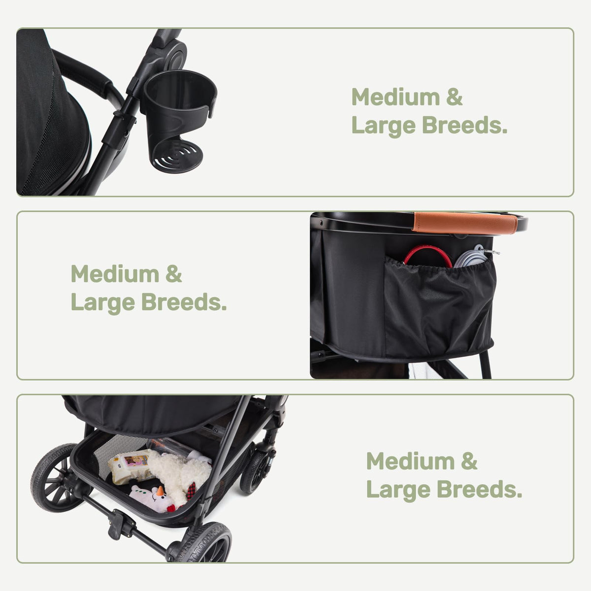 3-in-1 Dog Stroller J410915