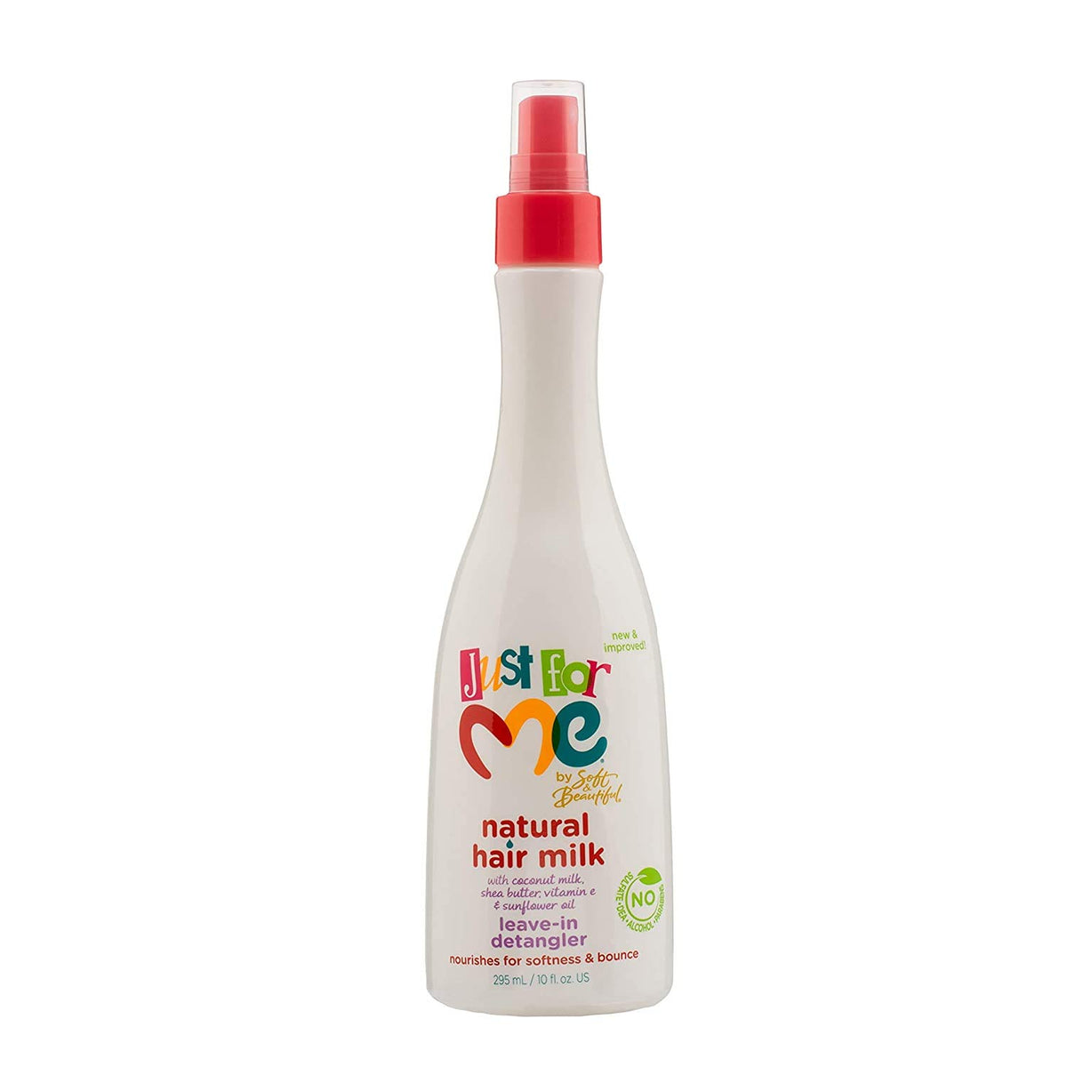 Natural Hair Milk Detangler with Coconut Milk, Shea Butter & Sunflower Oil, 10 oz A409