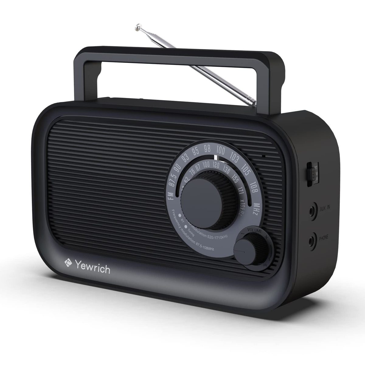 AM FM Radio with Bluetooth E56039