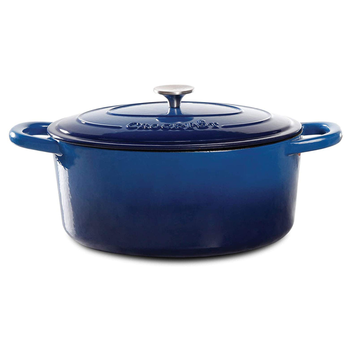 7-Quart Oval Enameled Cast Iron Dutch Oven with Lid D164531