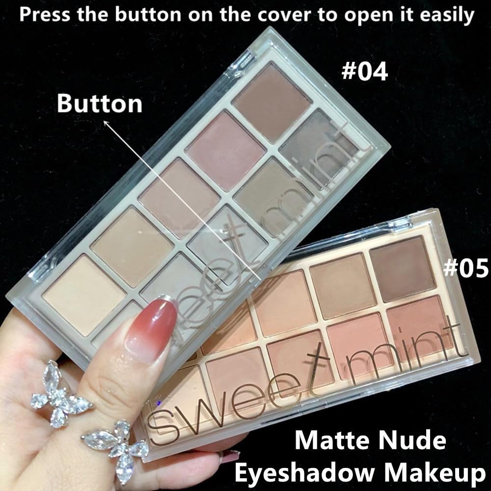 10 Colors Matte Eyeshadow Palette B24457
