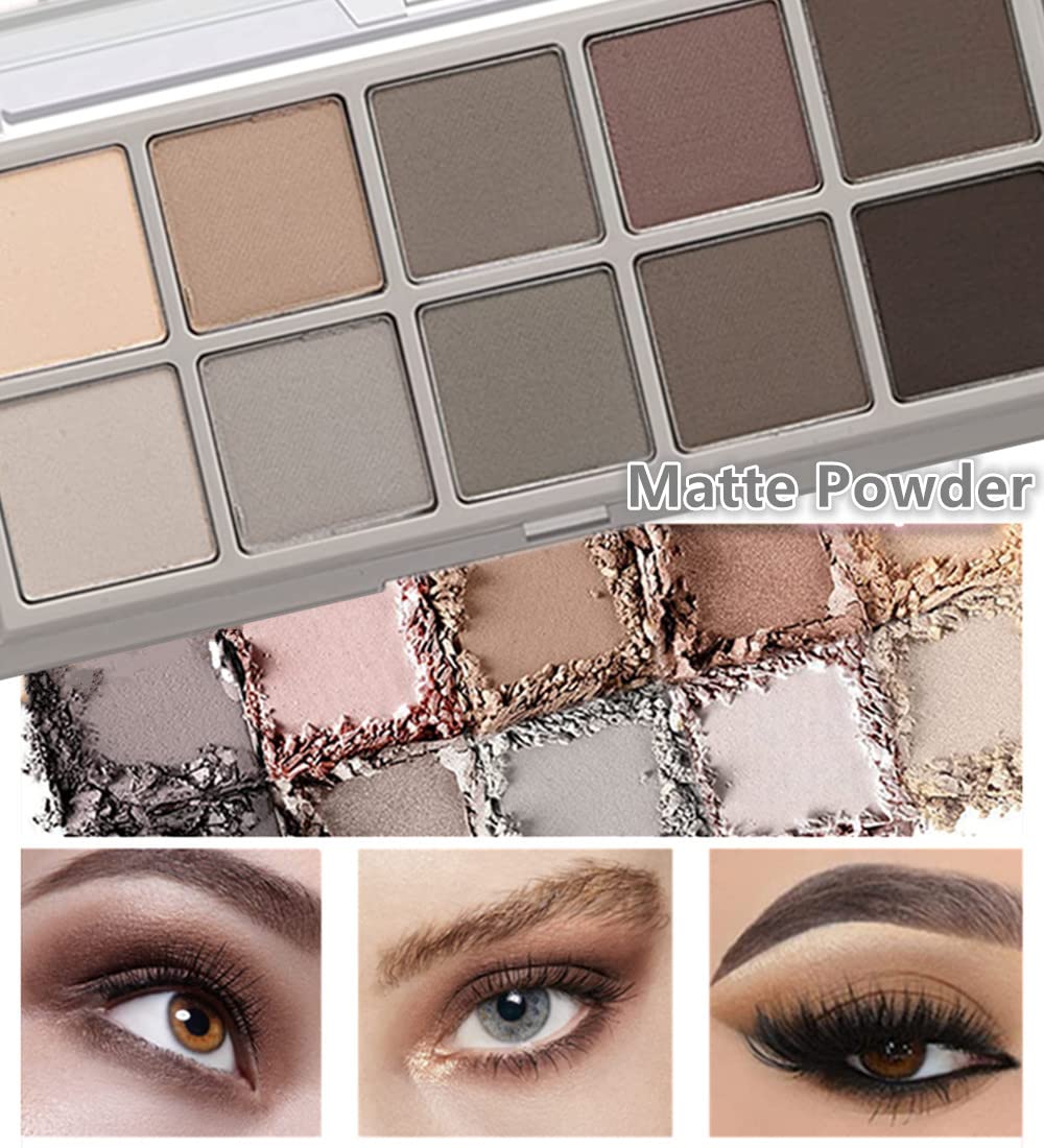 10 Colors Matte Eyeshadow Palette B24457