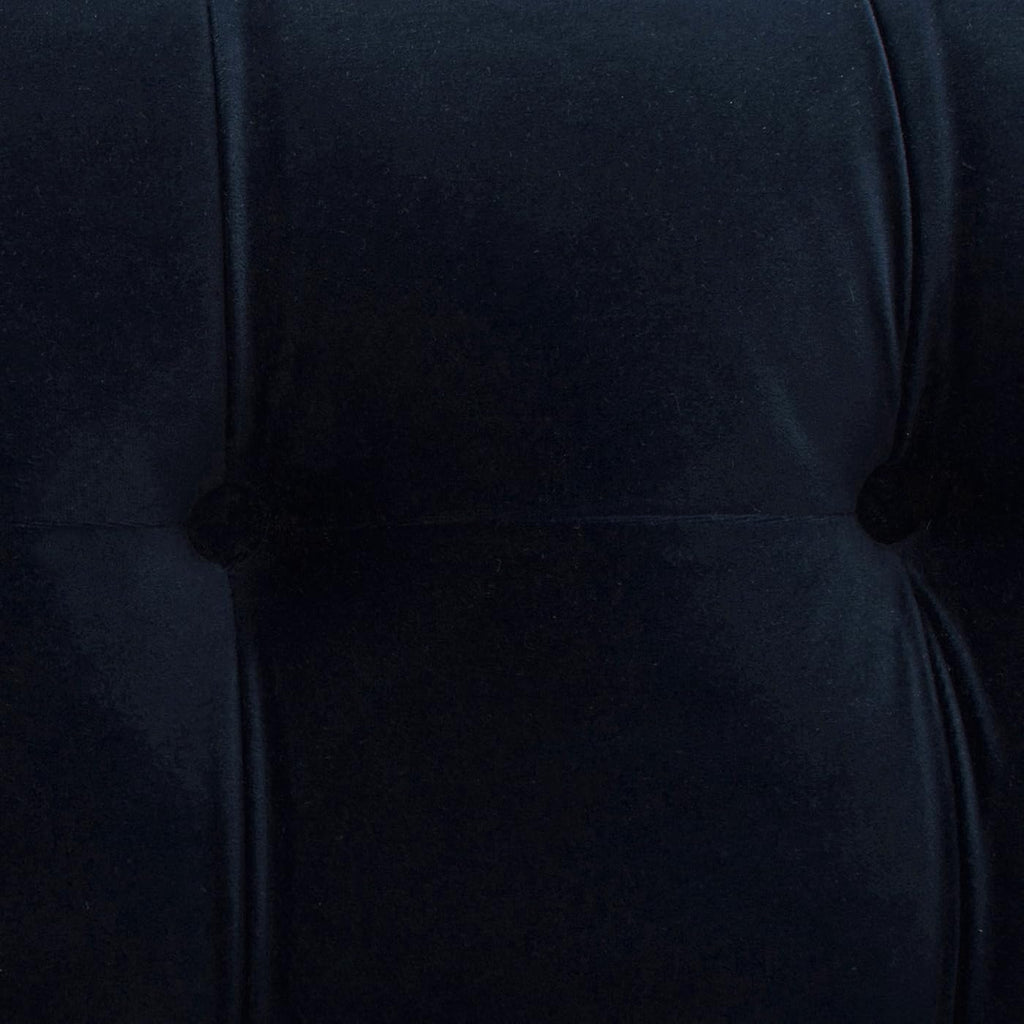 Dark Navy Blue Performance Velvet Tufted Sofa S799368
