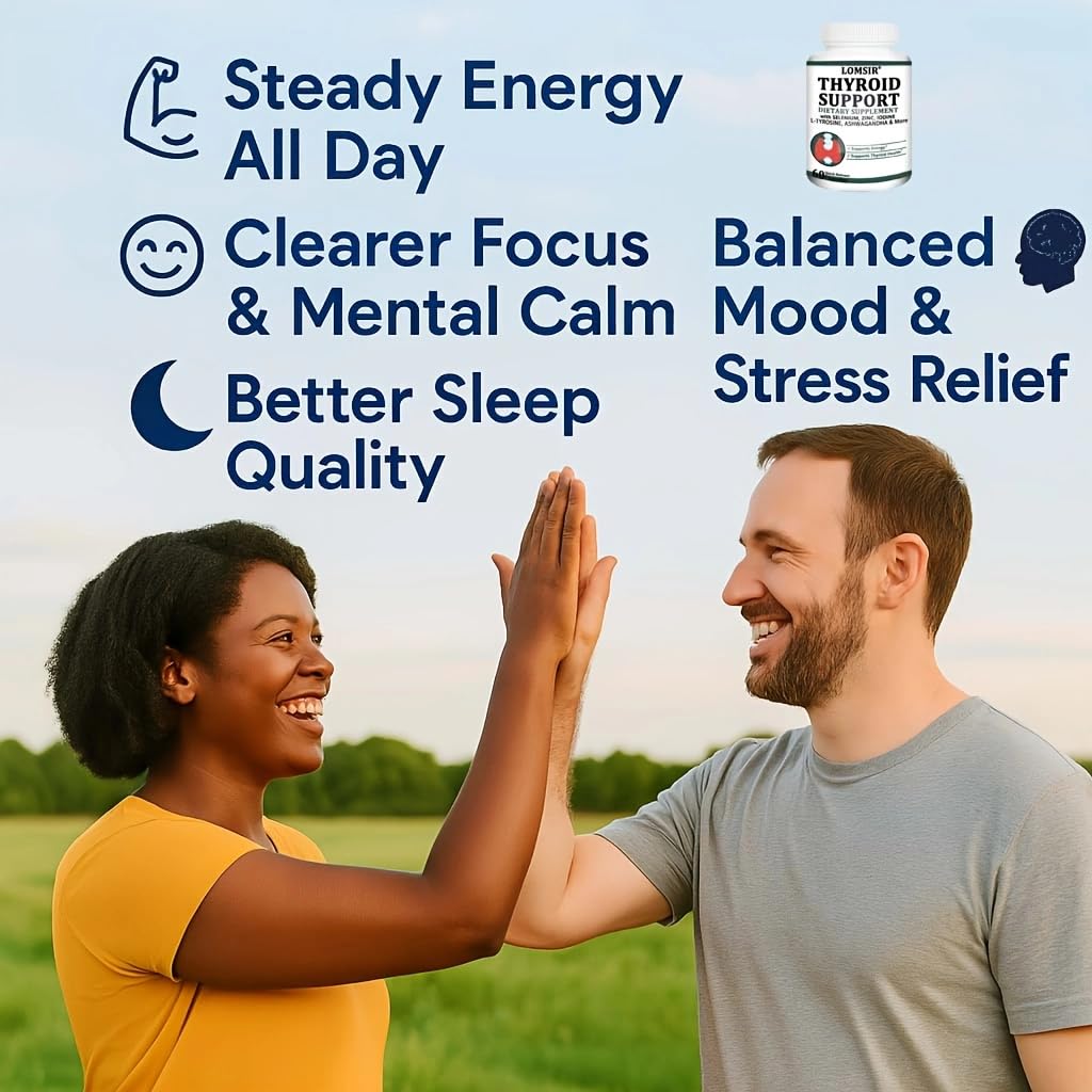 Selenium Iodine L-Tyrosine Ashwagandha 60 Capsules Q1586
