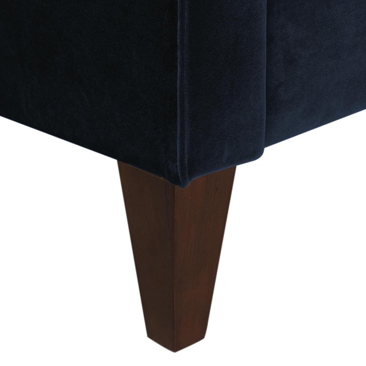 Dark Navy Blue Performance Velvet Tufted Sofa S799368