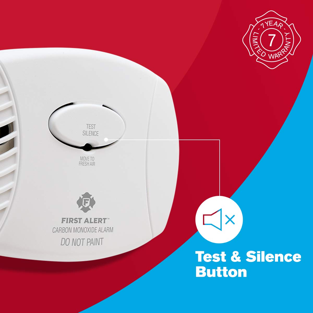 Carbon Monoxide Detector with Battery Backup K4853