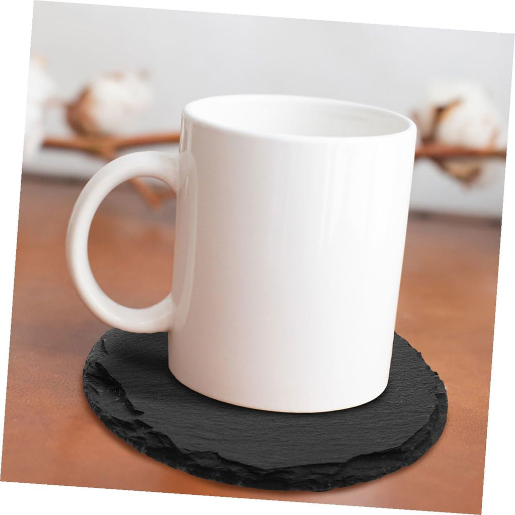 6pcs Stone Coasters Set with Non Slip Bottom D539006