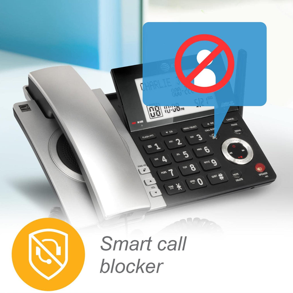 2-Handset Corded/Cordless Phone with Answering Machine C25143