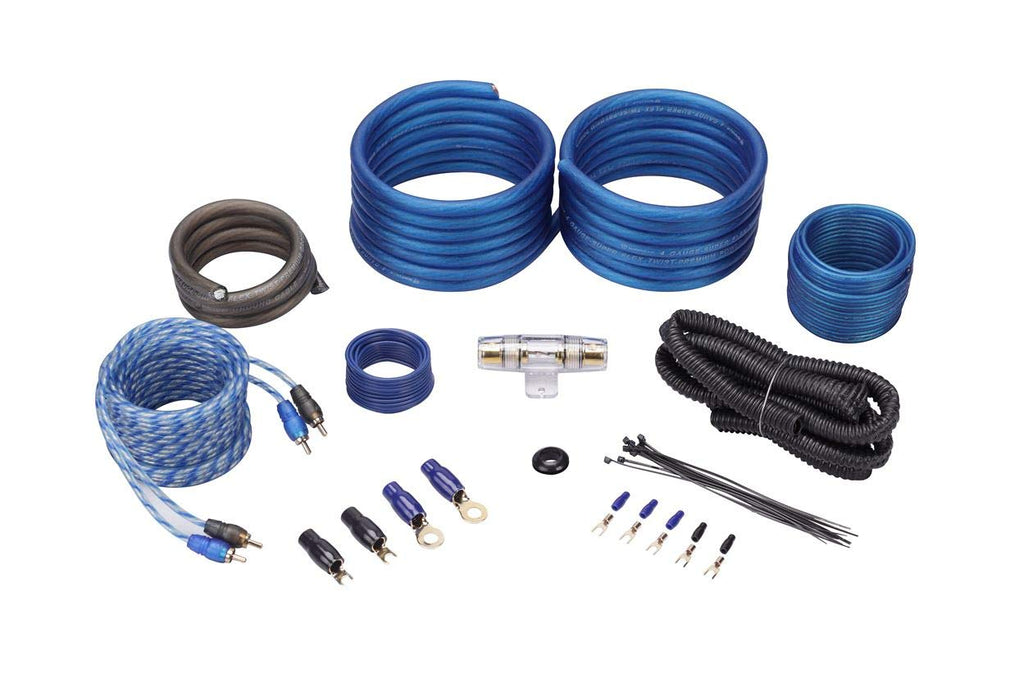 10in 1600W Slim Shallow Car Subwoofers with Mono Amplifier and Wire Kit S2442