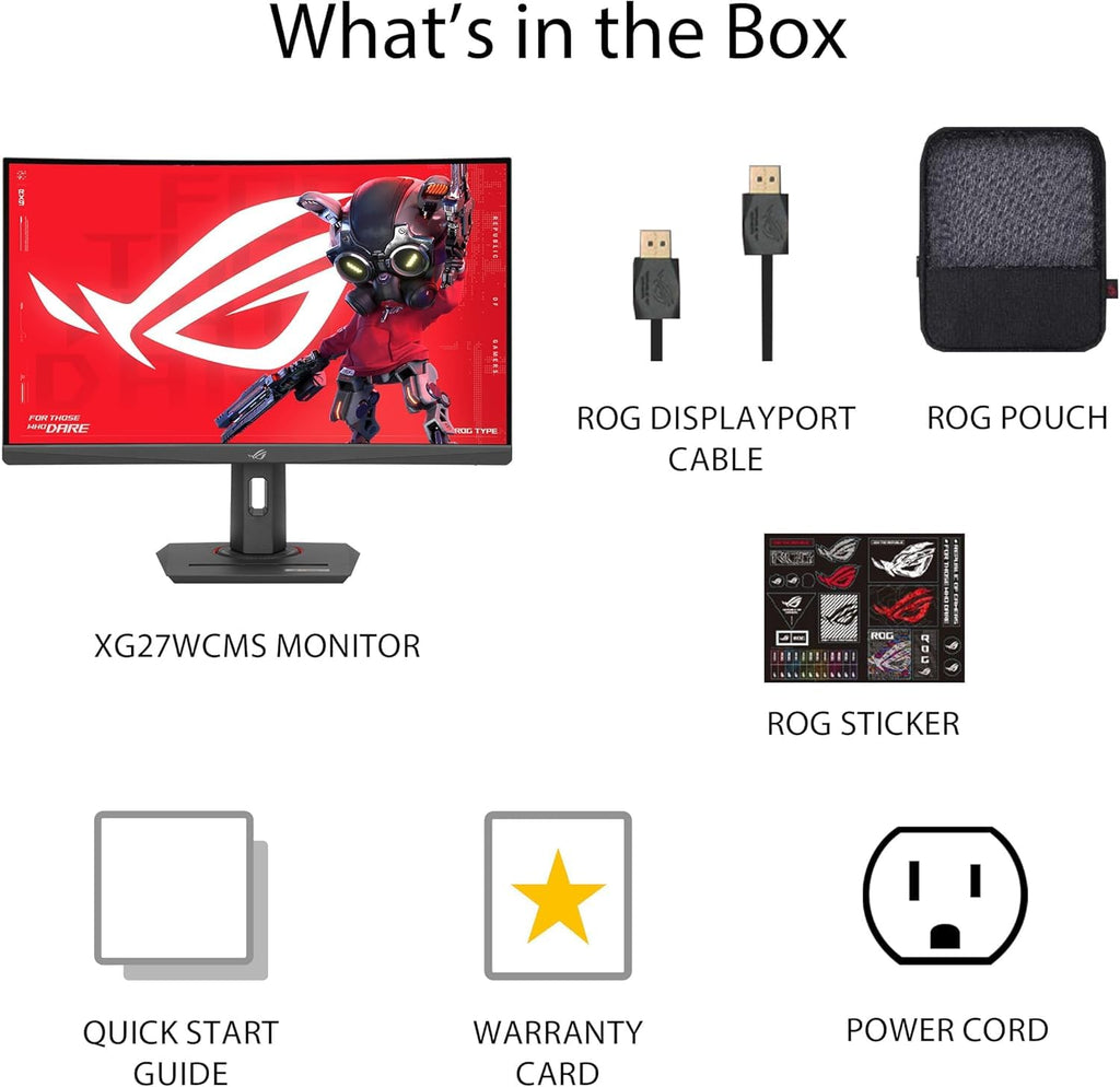 27" Curved 280Hz QHD Gaming Monitor K365
