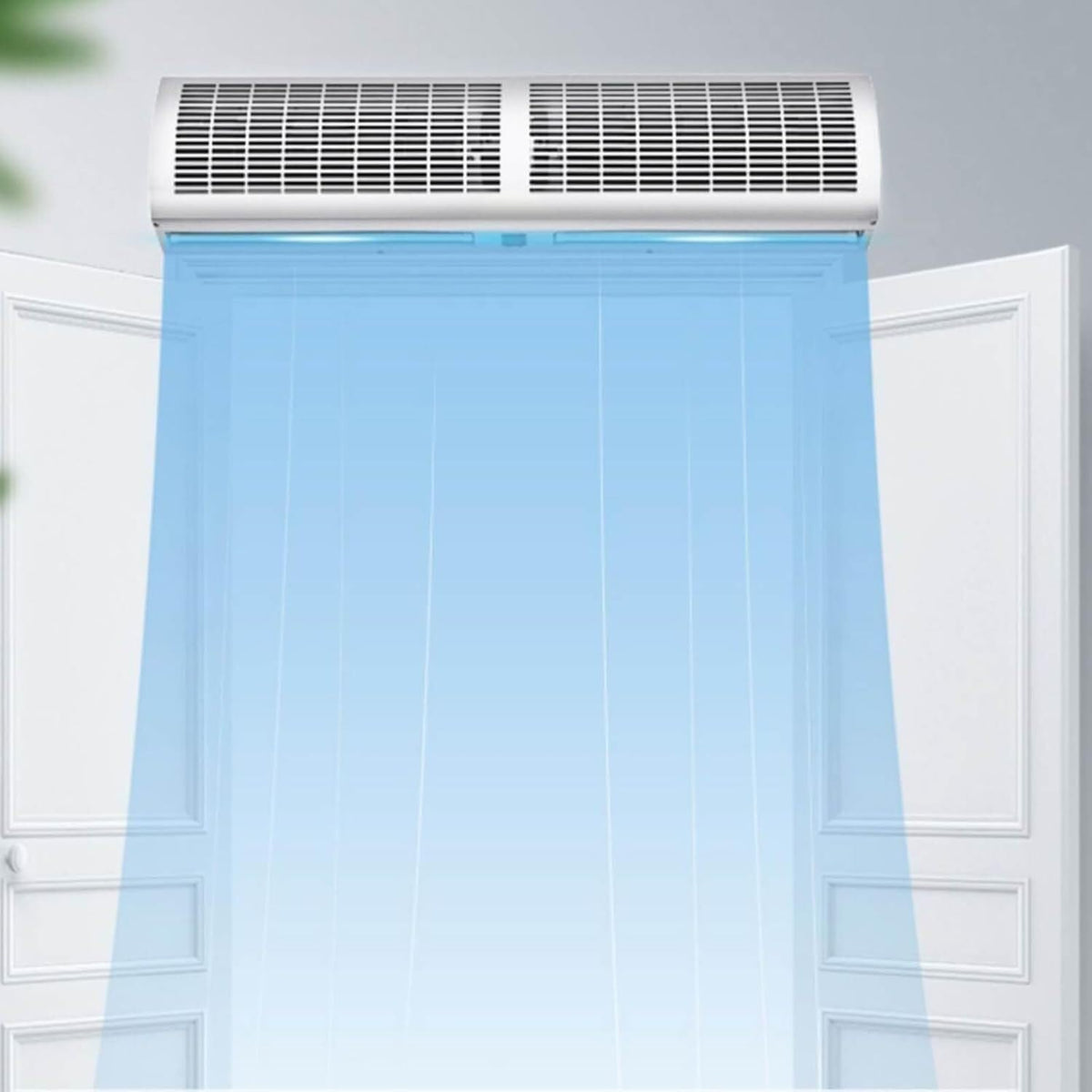 Wall-mounted Air Curtain with Remote Control 90cm D4448