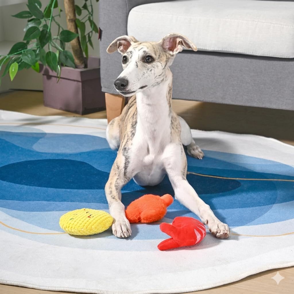Seafood Boil Dog Toys, Pack of 3 I26204
