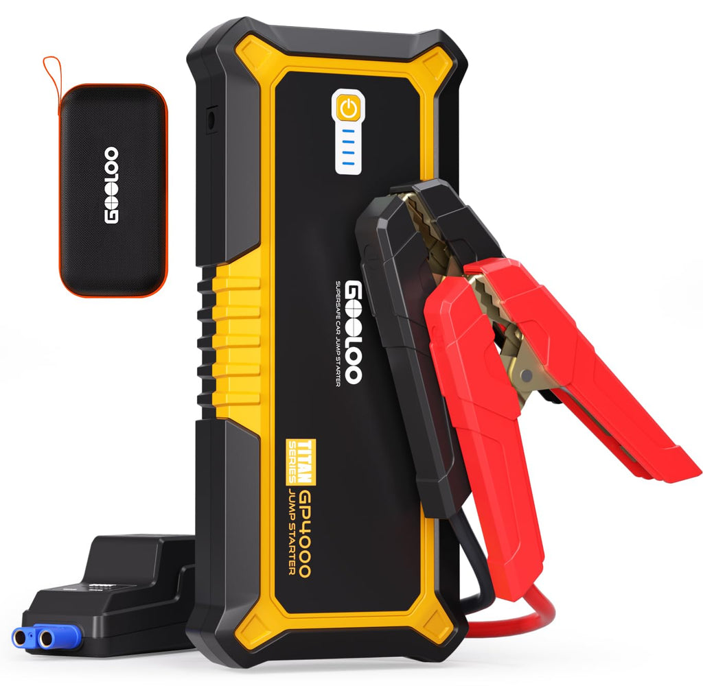 4000A 12V Portable Car Battery Jump Starter C6630