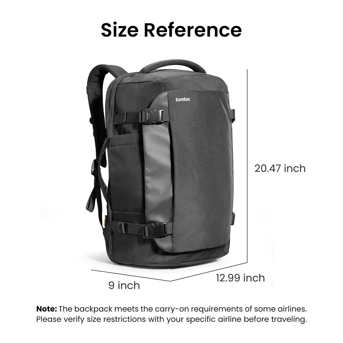 40L TSA Carry On Travel Backpack E978