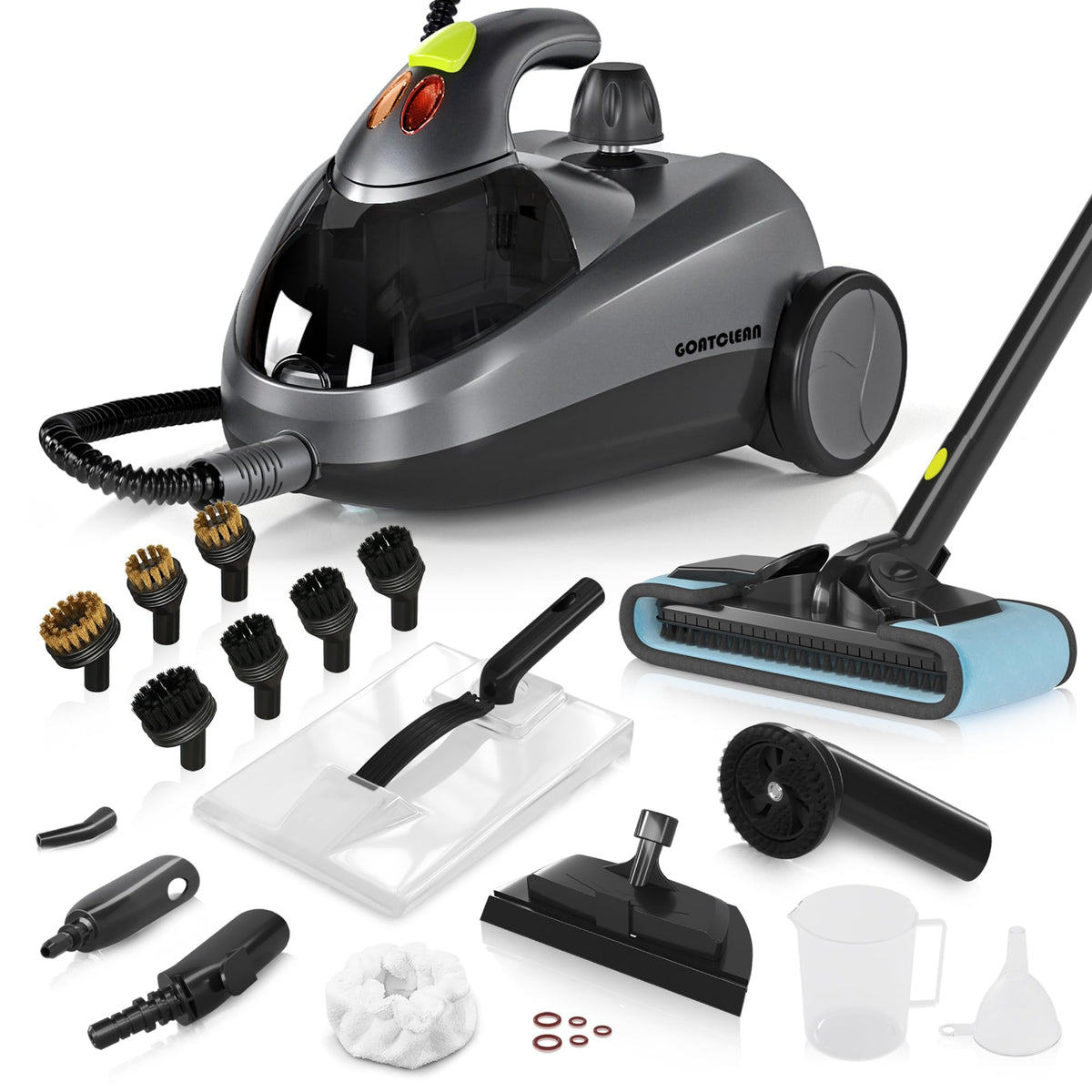 1500W High Pressure Steam Cleaner with 22 Accessories D567