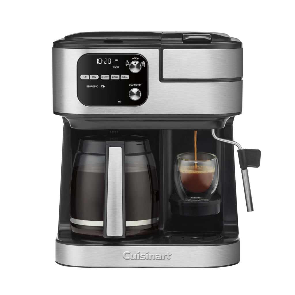 4-in-1 Coffee Maker with Three Brewing Sizes, Black F12091
