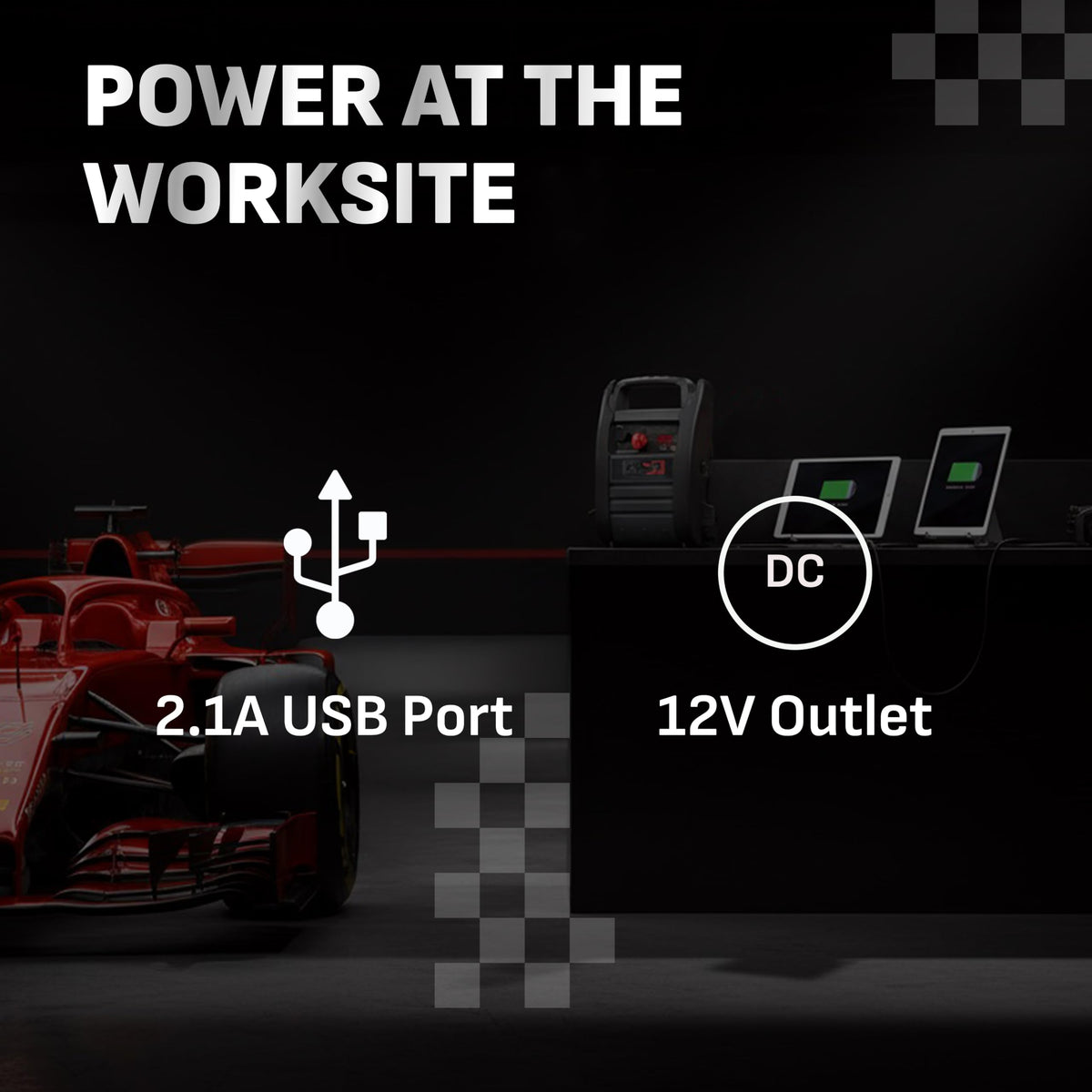 Electric Car Battery Jump Starter & Power Station T3370