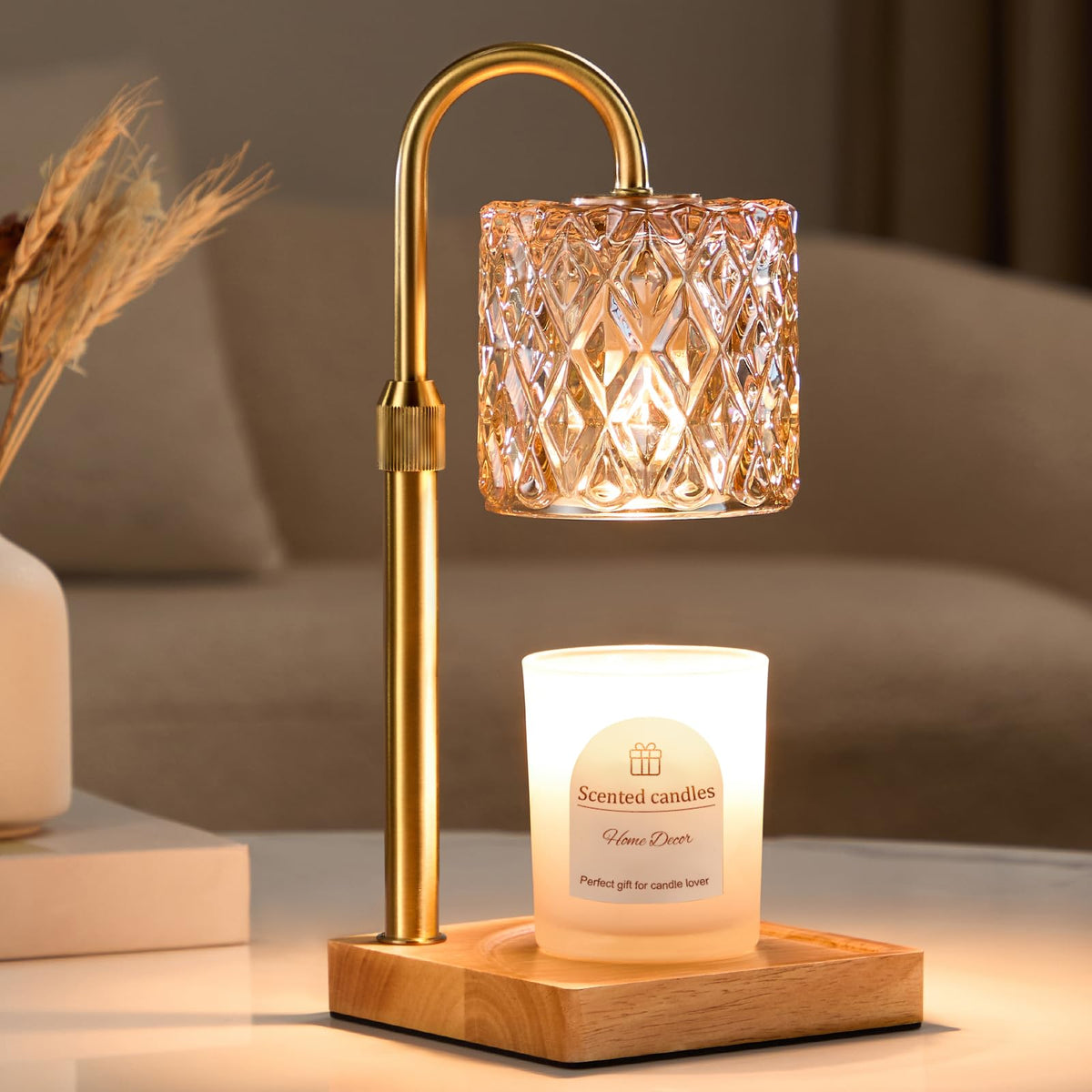 Candle Warmer Lamp with Timer S37926