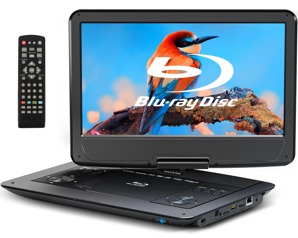 16.9" Portable Blu Ray Player with 14.1" 1080P Swivel Screen Z2552