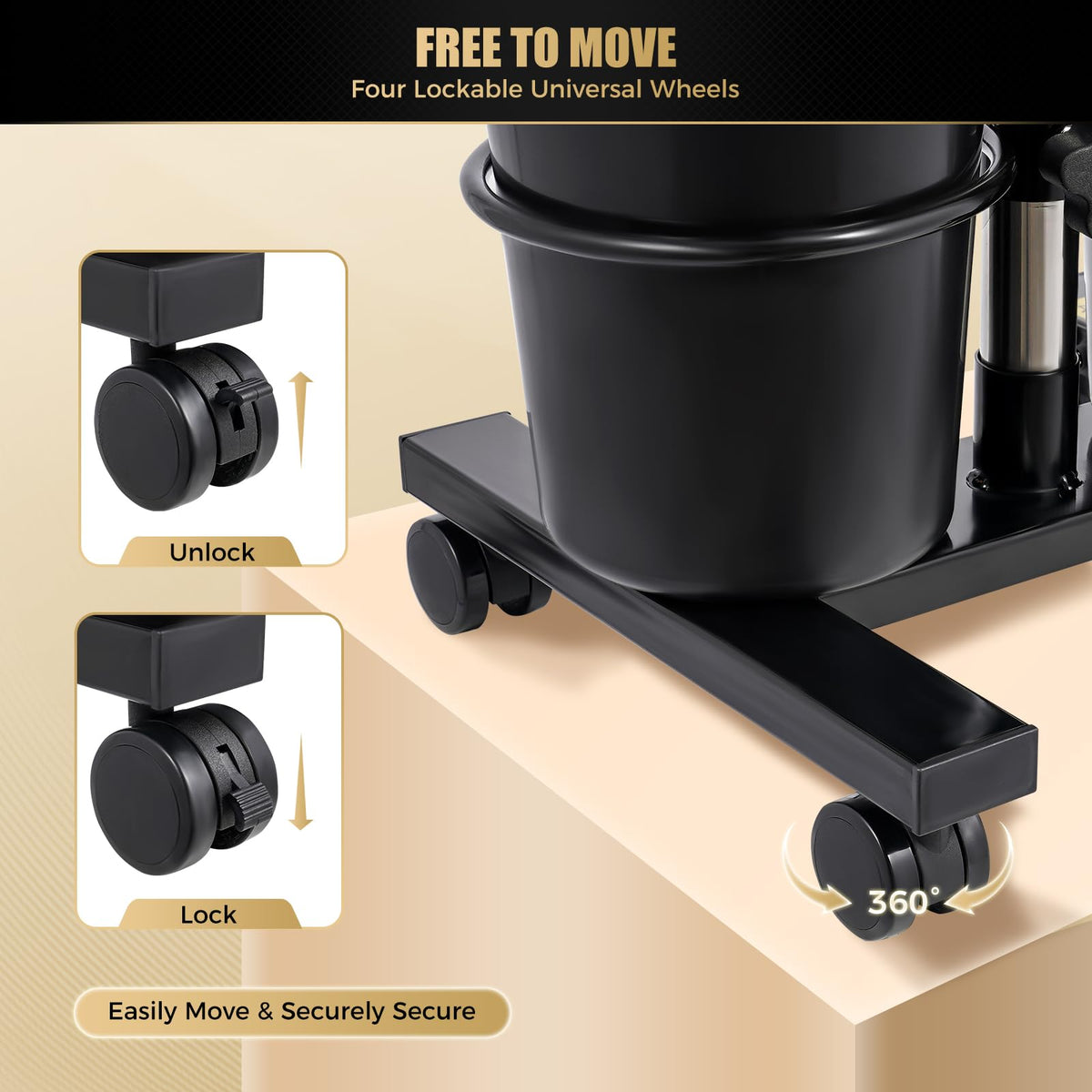 Portable Height & Angle Adjustable Shampoo Bowl with Electric Pump & 2 Bucket V872