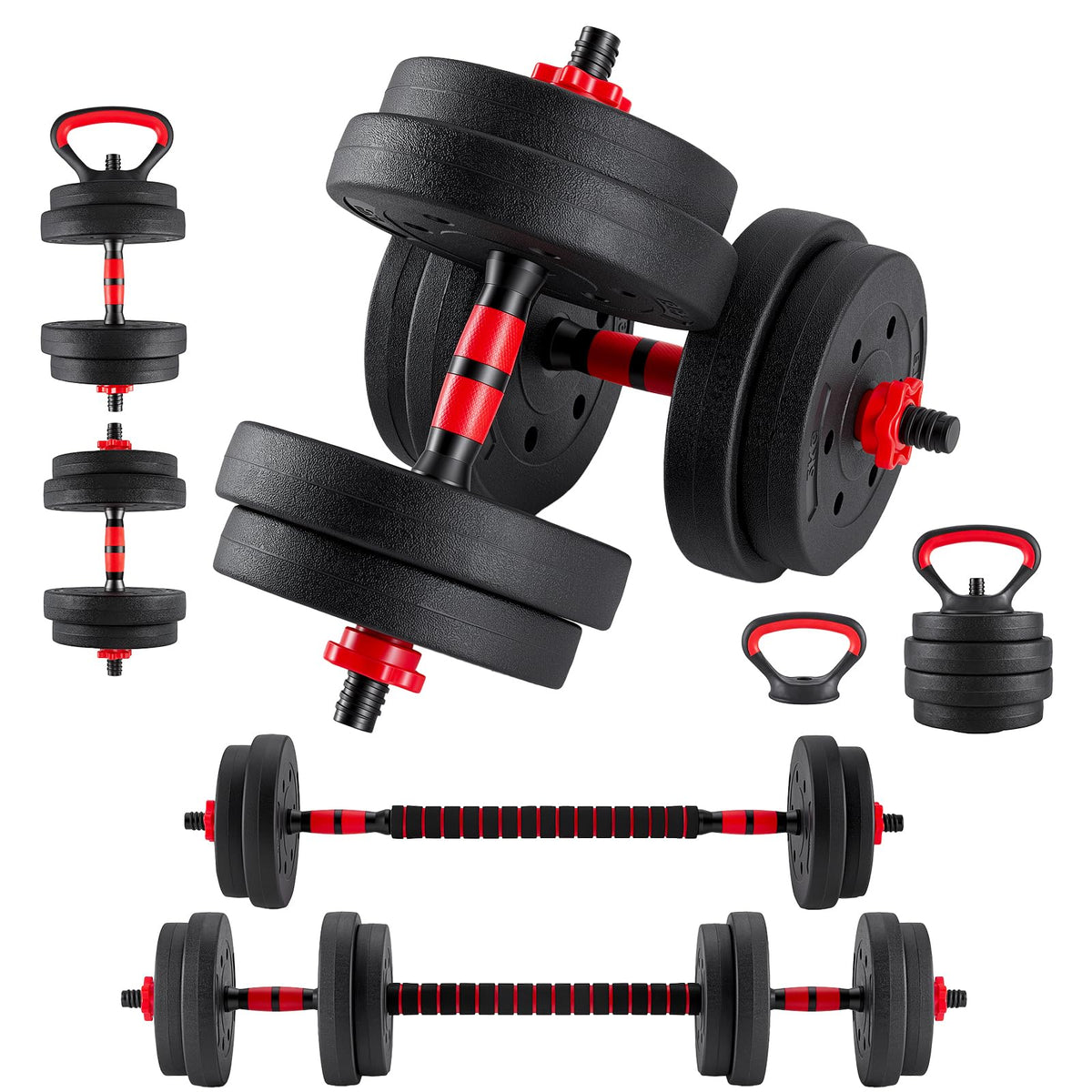 Adjustable Dumbbell Set 20/40/60LBS I889
