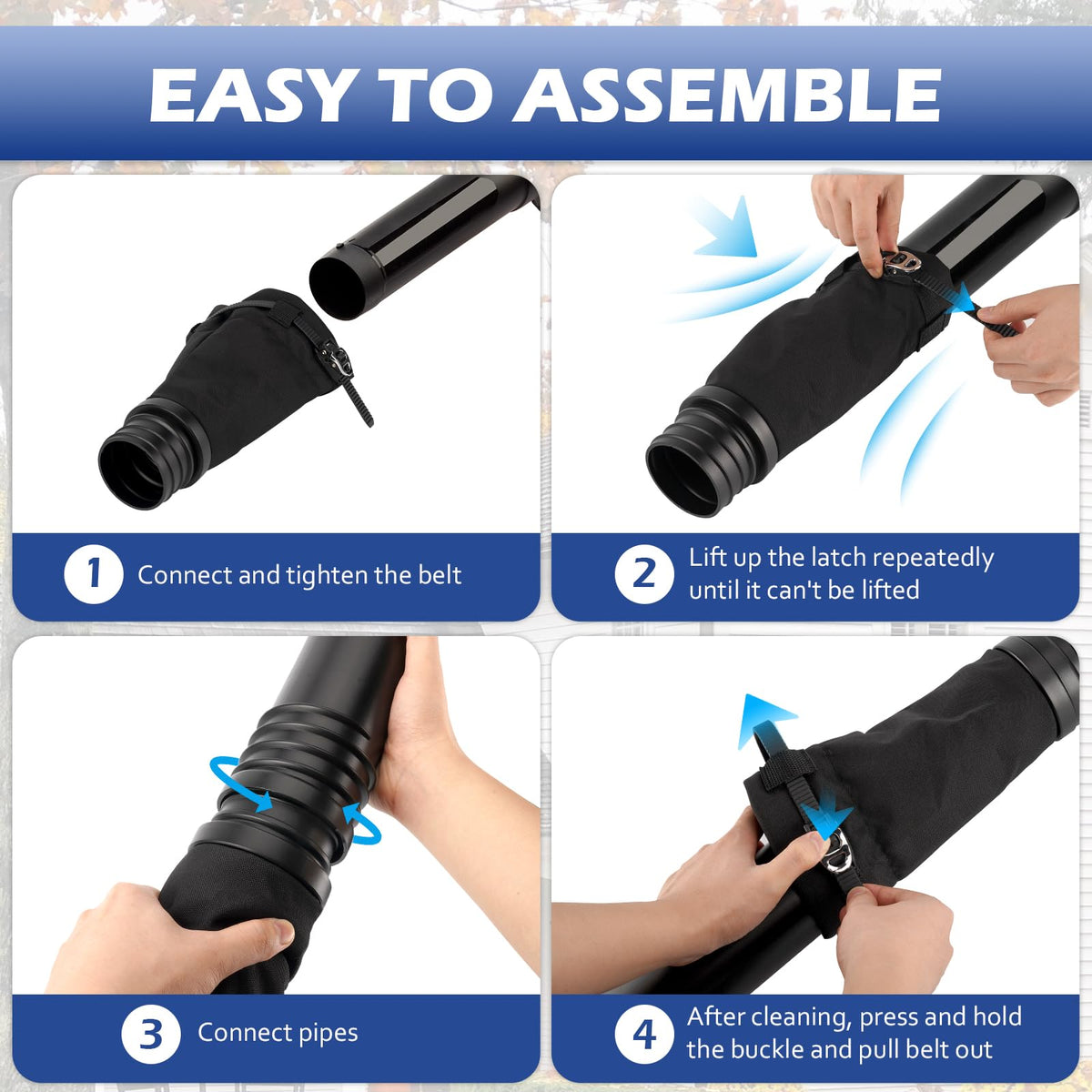 Universal Gutter Cleaning Tools for Leaf Blowers K25052