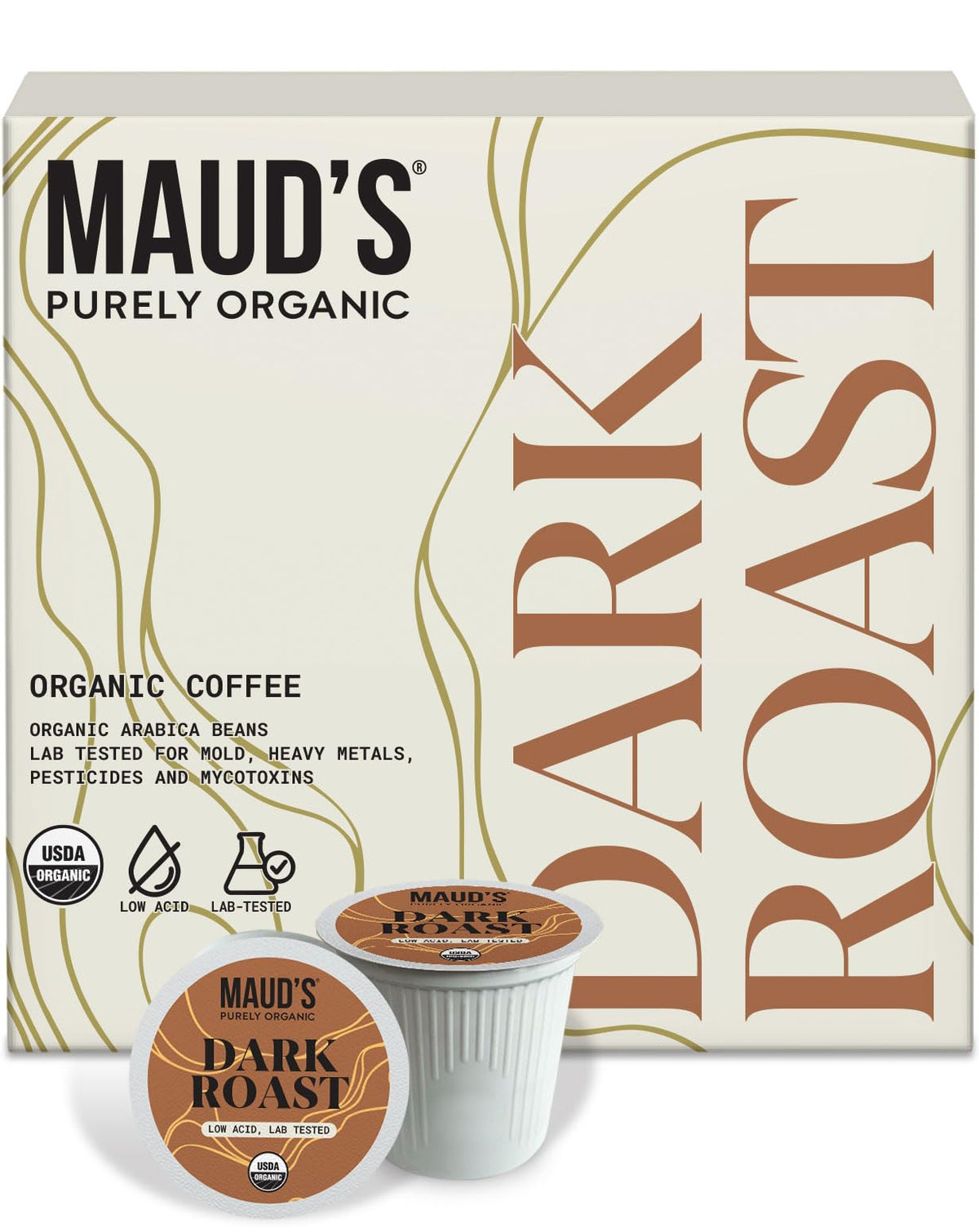 Organic Low Acid Dark Roast Coffee Pods 16ct Y6213