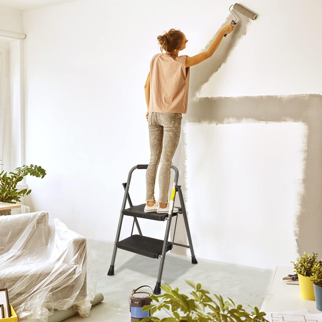 2 Step Ladder 500lbs Capacity W75073