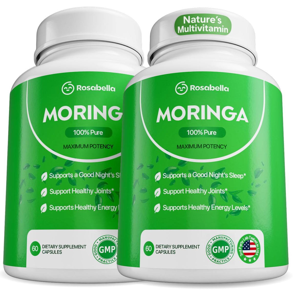 Moringa Capsules 120 Count Z8728