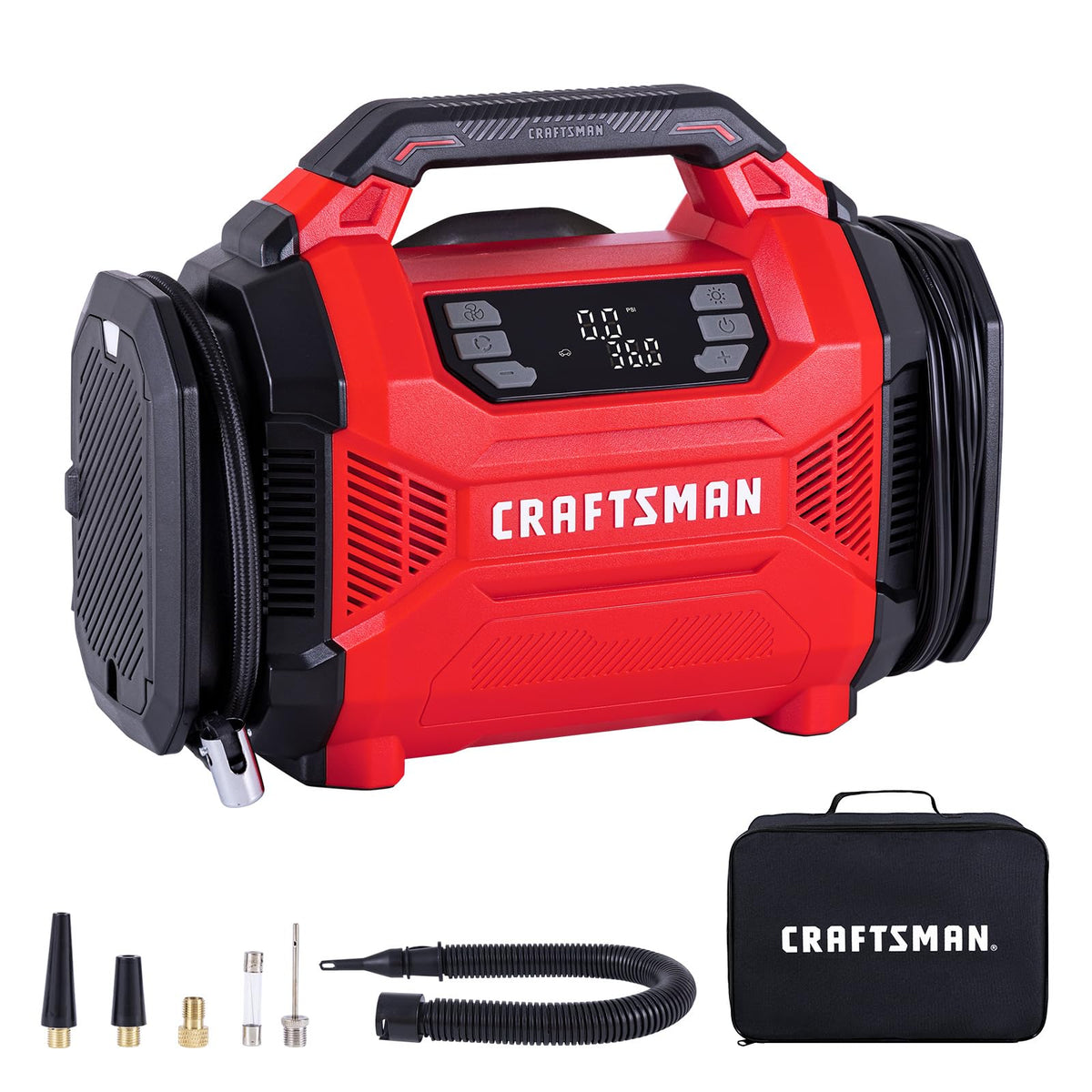 Dual Power Tire Inflator with Digital Gauge I731