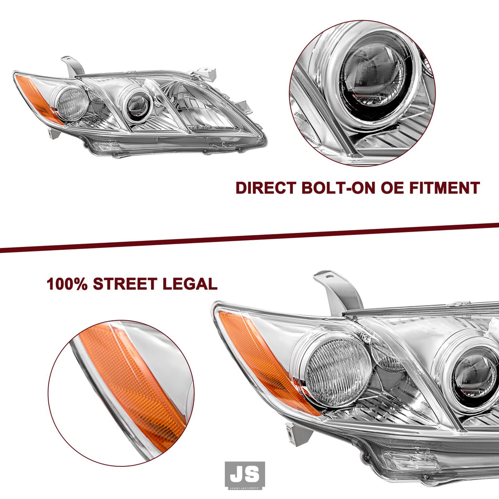 Headlight Compatible with 2007-2009 Toyota Camry M45873