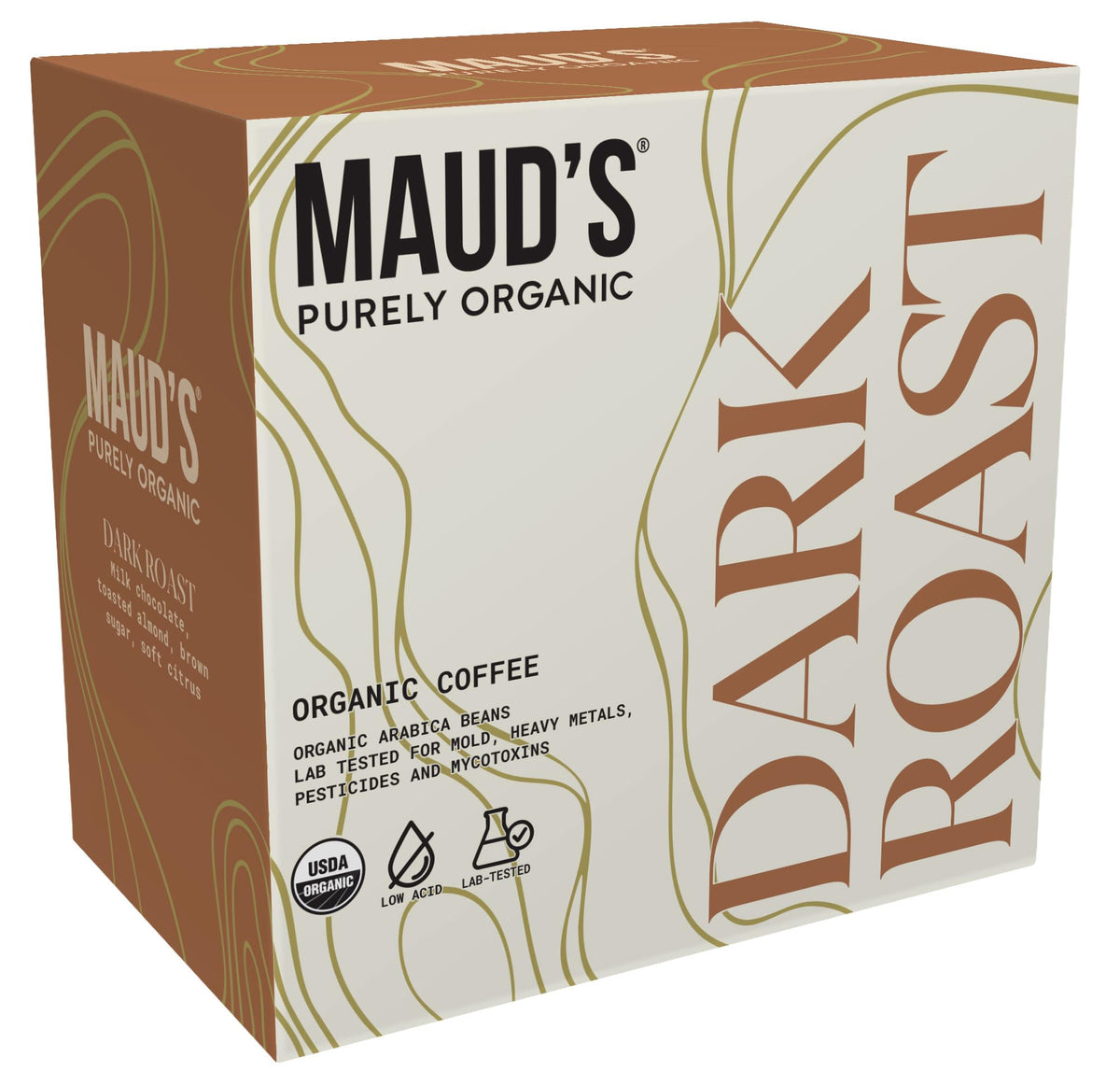 Organic Low Acid Dark Roast Coffee Pods 16ct Y6213