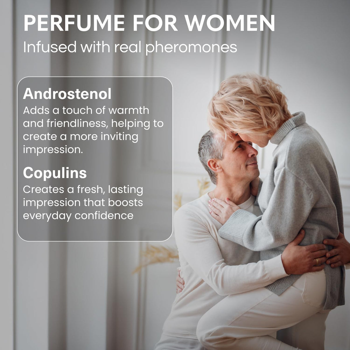 Pheromones Perfume for Women with Jasmine and Rose 15ml W781