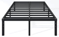 18 Inch Full Bed Frame with Under Bed Storage, Black K1398