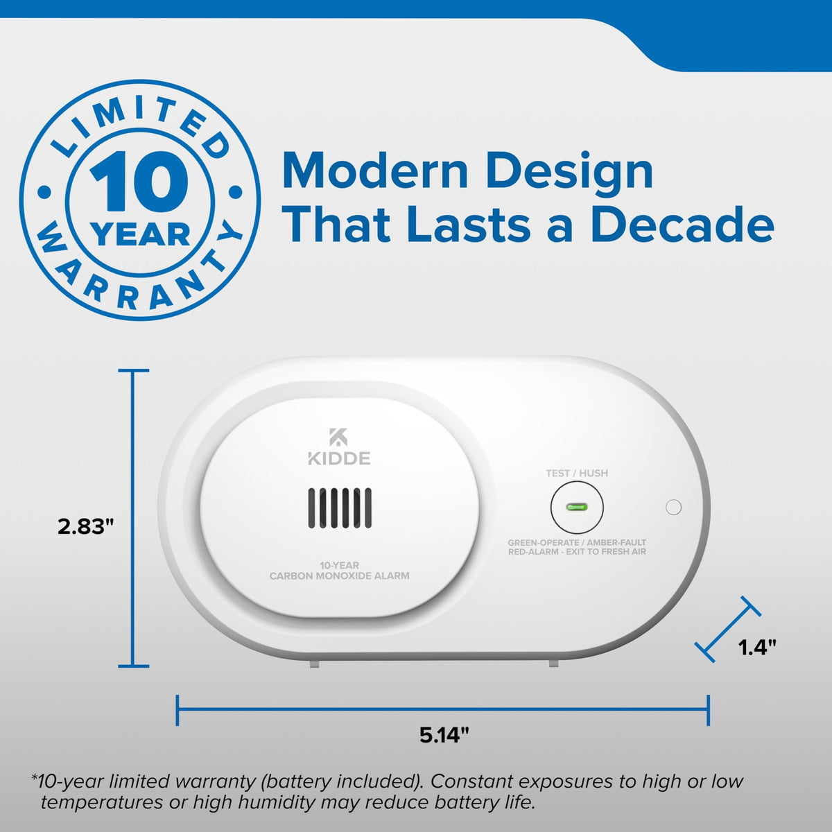 Carbon Monoxide Detector L967