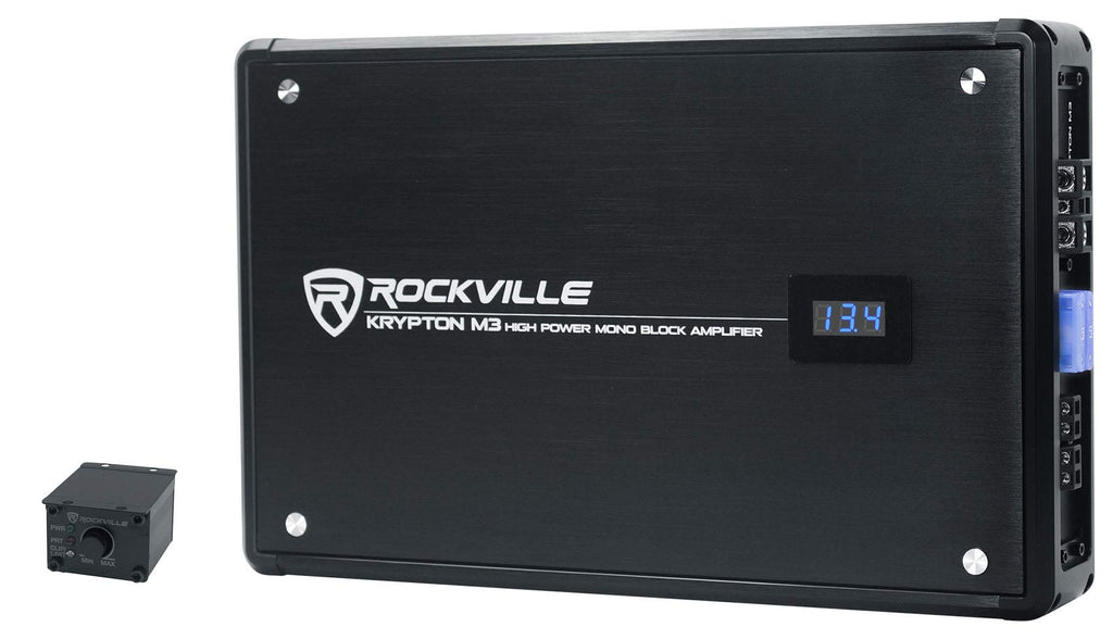 10in 1600W Slim Shallow Car Subwoofers with Mono Amplifier and Wire Kit S2442