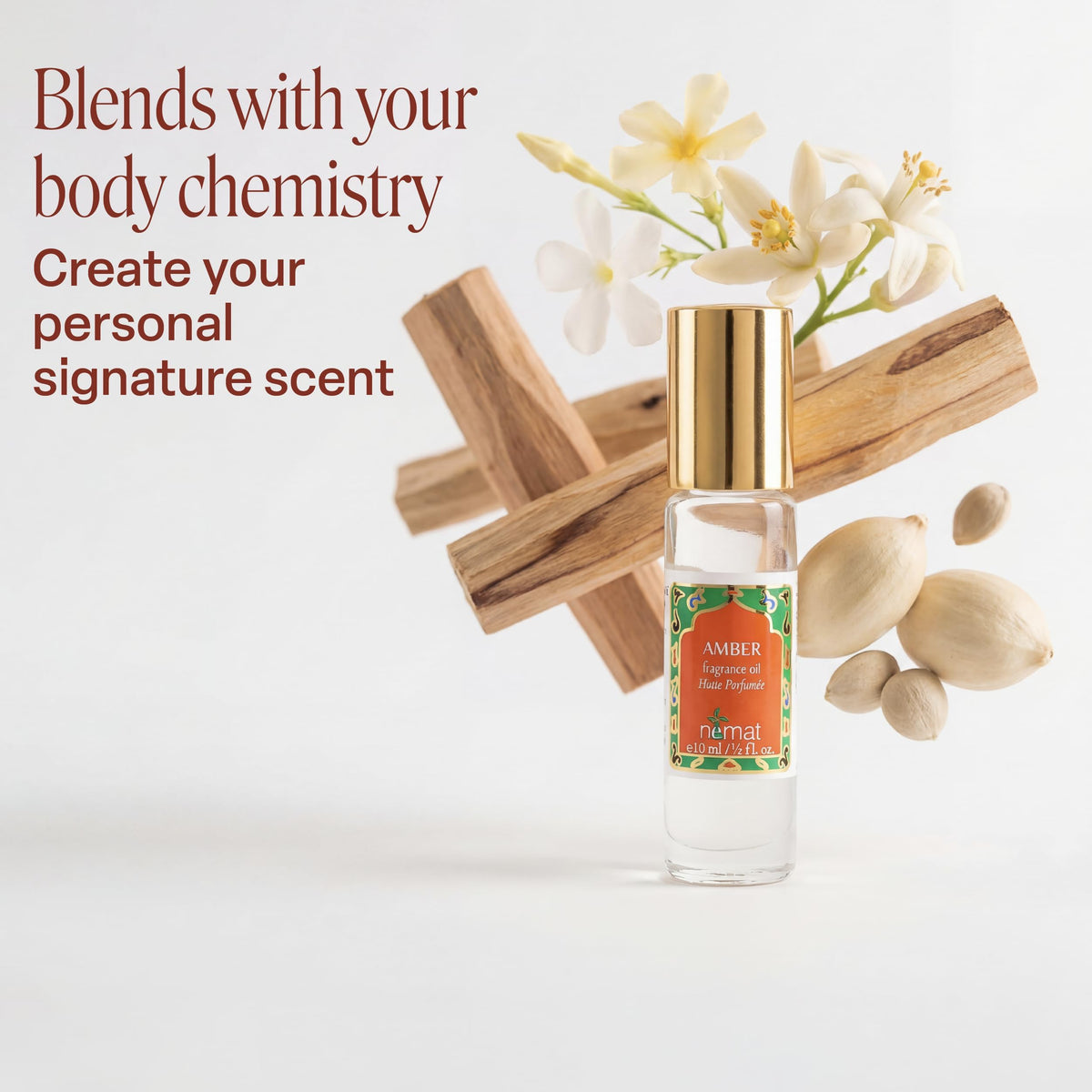 Amber Perfume Oil Roll-On 10 ml J68426