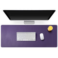38"x16" Purple PU Leather Desk Pad U765