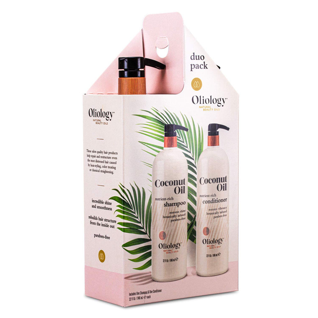 Coconut Oil Shampoo & Conditioner Combo Pack 32oz H292609