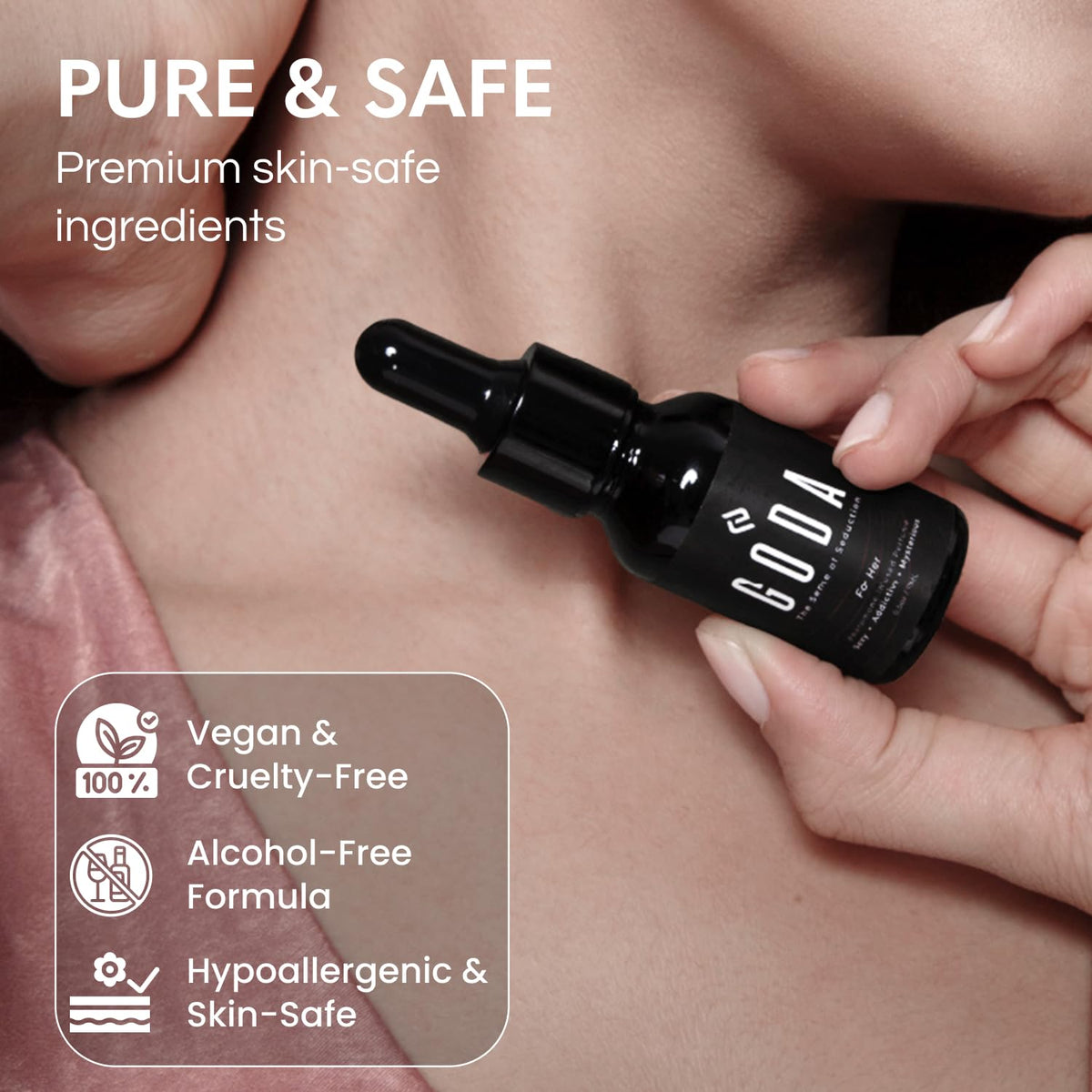 Pheromones Perfume for Women with Jasmine and Rose 15ml W781