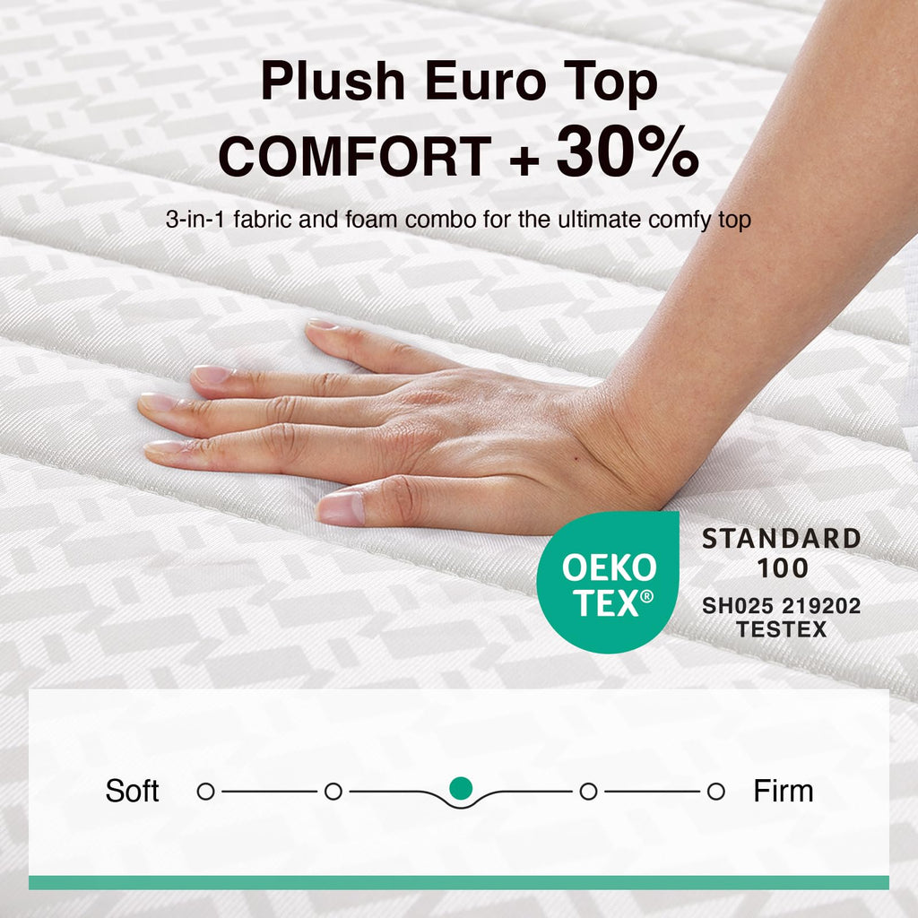 10 Inch Full Size Hybrid Mattress S15835